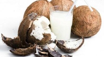 Usar coco para eliminar parásitos.